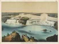 The Niagara Falls Between Canada and the United States, The American Fall-Ferdinand Von Hochstetter-Art Print