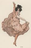 Solo Dancer Performs the Tarantella-Ferdinand Von Reznicek-Art Print