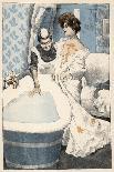 Bathing, Maid Runs Bath-Ferdinand Von Reznicek-Art Print