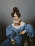 Portrait of a Lady, C.1830 (Oil on Canvas)-Ferdinand Wachsmuth-Framed Giclee Print