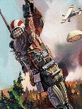 The Story of the Parachute: The Sky-Divers-Ferdinando Tacconi-Giclee Print