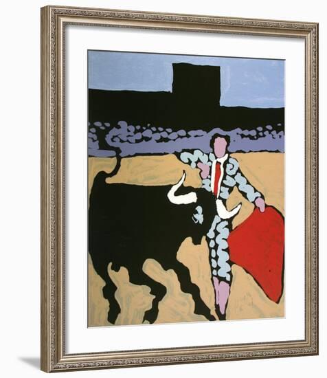 Feria 2-Claude Viallat-Framed Limited Edition