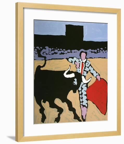 Feria 2-Claude Viallat-Framed Limited Edition