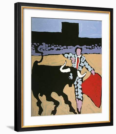 Feria 2-Claude Viallat-Framed Limited Edition