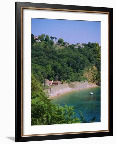 Fermain Bay, Guernsey, Channel Islands, UK-Firecrest Pictures-Framed Photographic Print