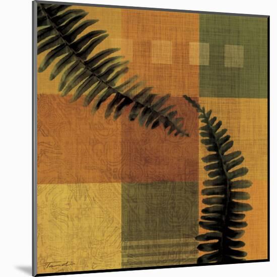 Fern Blocks II-Tandi Venter-Mounted Giclee Print