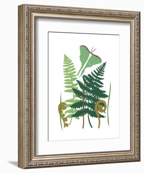 Fern Fantasy Garden I-Alicia Ludwig-Framed Art Print