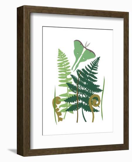 Fern Fantasy Garden I-Alicia Ludwig-Framed Art Print