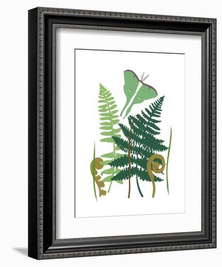 Fern Fantasy Garden I-Alicia Ludwig-Framed Art Print