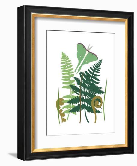 Fern Fantasy Garden I-Alicia Ludwig-Framed Art Print