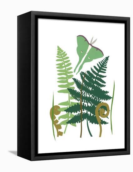 Fern Fantasy Garden I-Alicia Ludwig-Framed Stretched Canvas