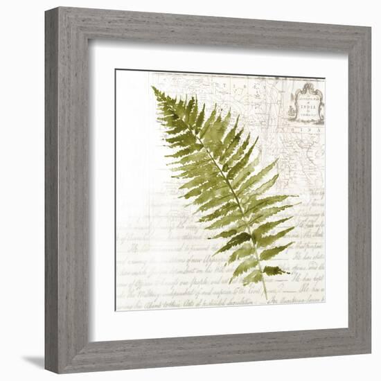 Fern II-Asia Jensen-Framed Art Print