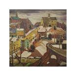 Winter Along the Delaware Valley-Fern Isabel Coppedge-Laminated Premium Giclee Print