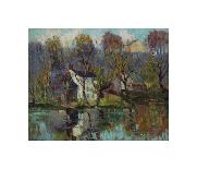 Florentine Gold-Fern Isabel Coppedge-Stretched Canvas