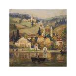 Florentine Gold-Fern Isabel Coppedge-Stretched Canvas