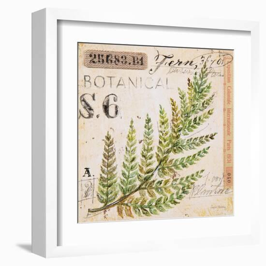 Fern Leaf…Sketchbook-Angela Staehling-Framed Art Print