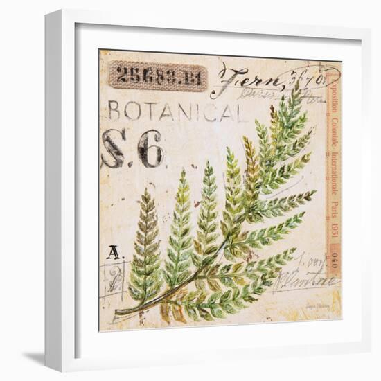 Fern Leaf…Sketchbook-Angela Staehling-Framed Art Print