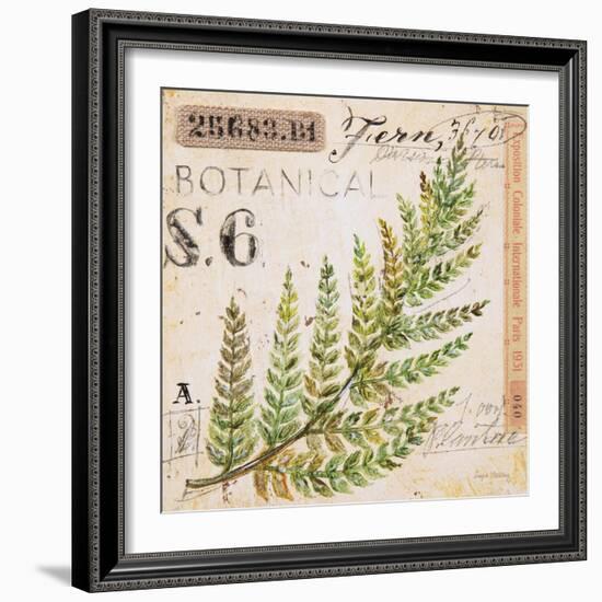 Fern Leaf…Sketchbook-Angela Staehling-Framed Art Print