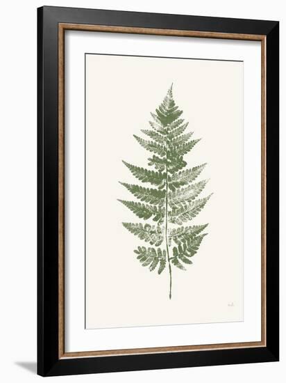 Fern Print I White Crop-Moira Hershey-Framed Art Print