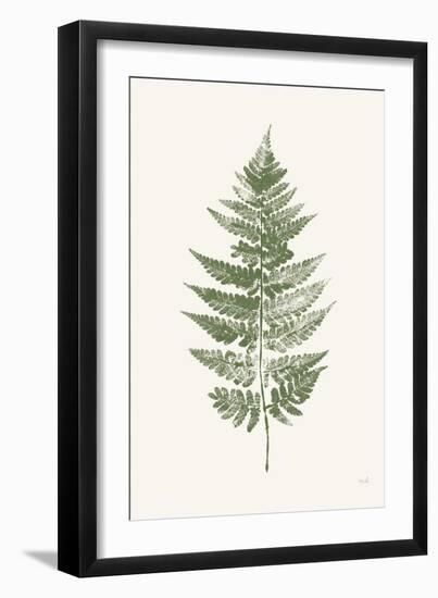 Fern Print I White Crop-Moira Hershey-Framed Art Print