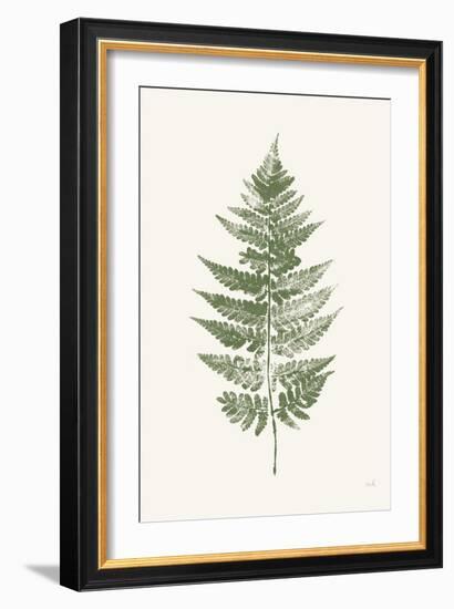 Fern Print I White Crop-Moira Hershey-Framed Art Print