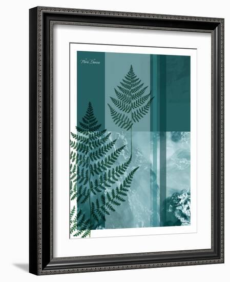 Fern-Flora Danica-Framed Art Print