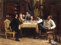 A Friend's Lunch, 1885-Fernand Cormon-Giclee Print