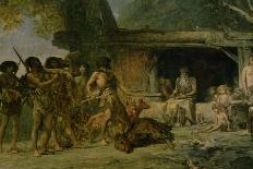 Une forge-Fernand Cormon-Giclee Print