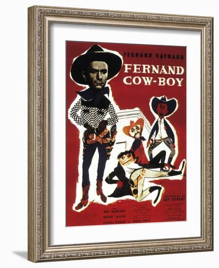 Fernand Cow-Boy, 1956-Marcel Dole-Framed Giclee Print