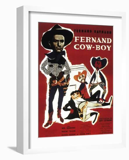 Fernand Cow-Boy, 1956-Marcel Dole-Framed Giclee Print