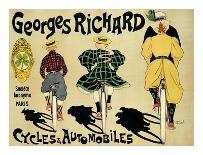 Cycles and Cars Georges Richard, 1896-Fernand Fernel-Framed Giclee Print