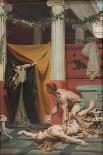 The Death of the Emperor Commodus-Fernand Pelez-Giclee Print