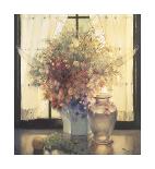 Spring Flowers and Ginger Jar-Fernand Toussaint-Framed Giclee Print