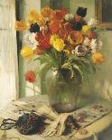 Spring Flowers and Ginger Jar-Fernand Toussaint-Framed Giclee Print