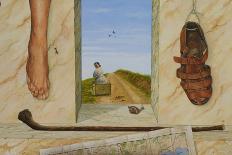 Tribute to Barefoot Man-Fernando Aznar Cenamor-Framed Giclee Print
