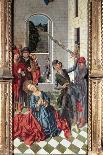 St Andrew, Detail from the Triptych of the Virgin of the Rose with Saints Andrew and Christopher-Fernando Gallego-Giclee Print