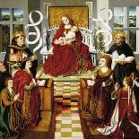 Coronation of Virgin-Fernando Gallego-Framed Giclee Print