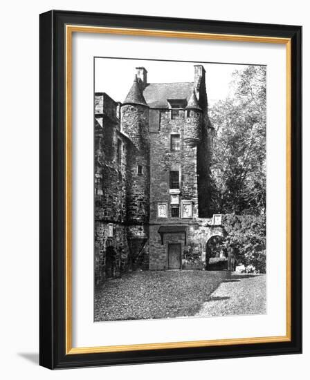 Ferniehirst Castle, Jedburgh, Borders, Scotland, 1924-1926-Valentine & Sons-Framed Giclee Print