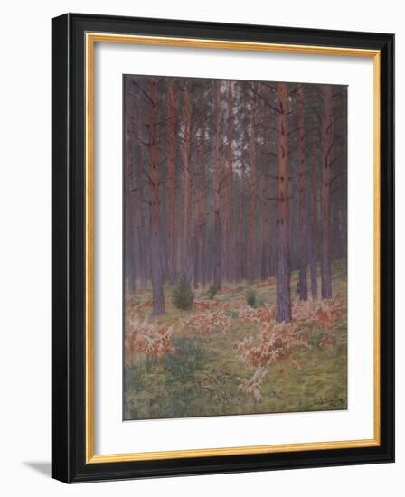 Ferns, 1894-Isaak Ilyich Levitan-Framed Giclee Print