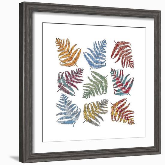 Ferns, 2012-Sarah Hough-Framed Giclee Print