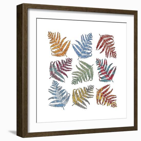 Ferns, 2012-Sarah Hough-Framed Giclee Print