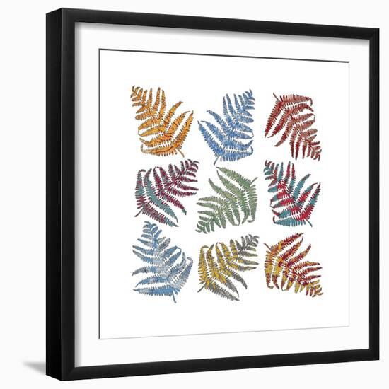 Ferns, 2012-Sarah Hough-Framed Giclee Print