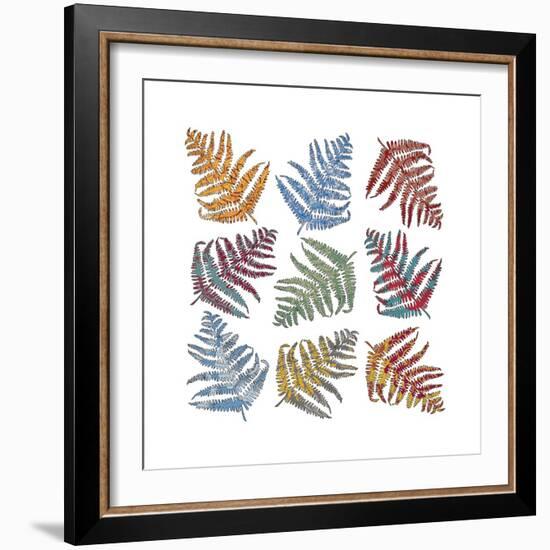 Ferns, 2012-Sarah Hough-Framed Giclee Print