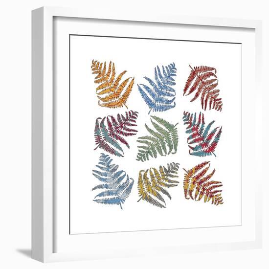 Ferns, 2012-Sarah Hough-Framed Giclee Print