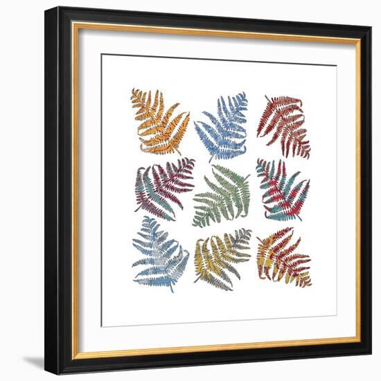 Ferns, 2012-Sarah Hough-Framed Giclee Print