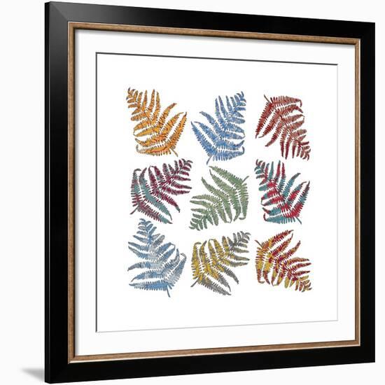 Ferns, 2012-Sarah Hough-Framed Giclee Print