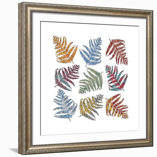 Ferns, 2012-Sarah Hough-Framed Giclee Print