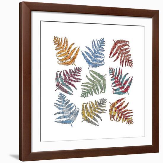 Ferns, 2012-Sarah Hough-Framed Giclee Print