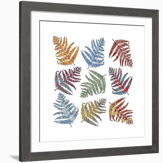 Ferns, 2012-Sarah Hough-Framed Giclee Print