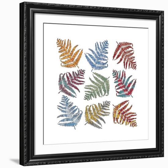 Ferns, 2012-Sarah Hough-Framed Giclee Print